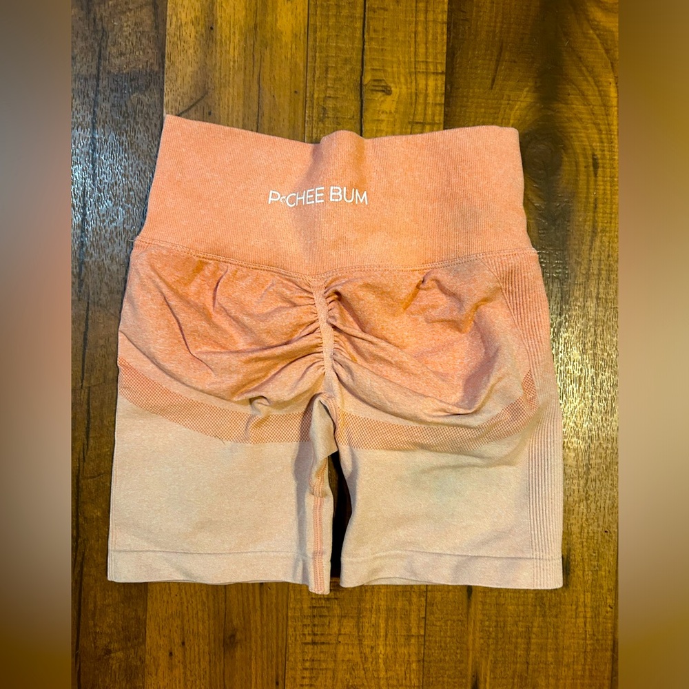 Peach Bum Scrunch Butt Shorts